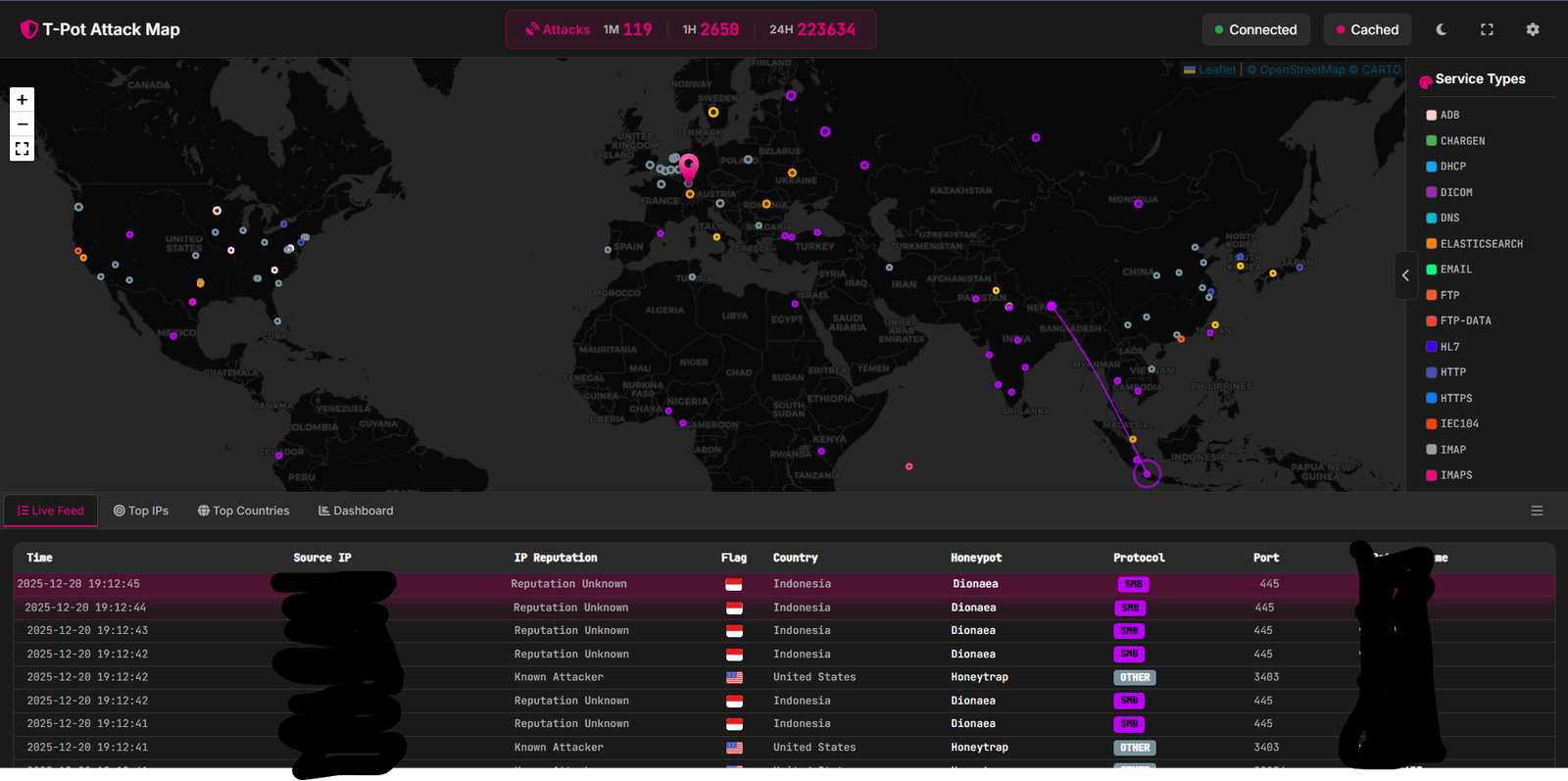 ラメェ～！！　ラメェ～ッ！（リアルタイムで攻撃を見ることができる）