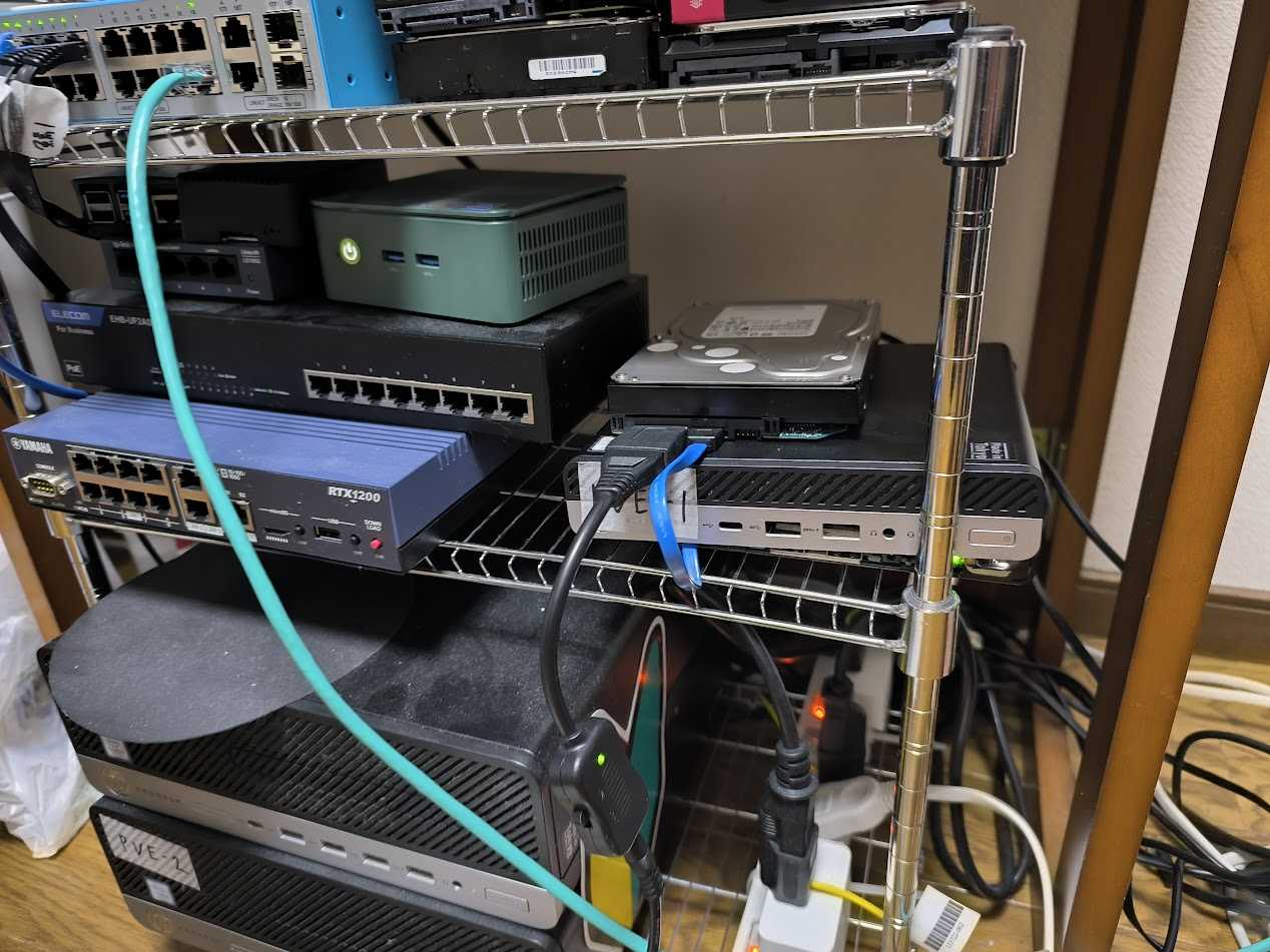 全体図です。こちらが現在の環境です。