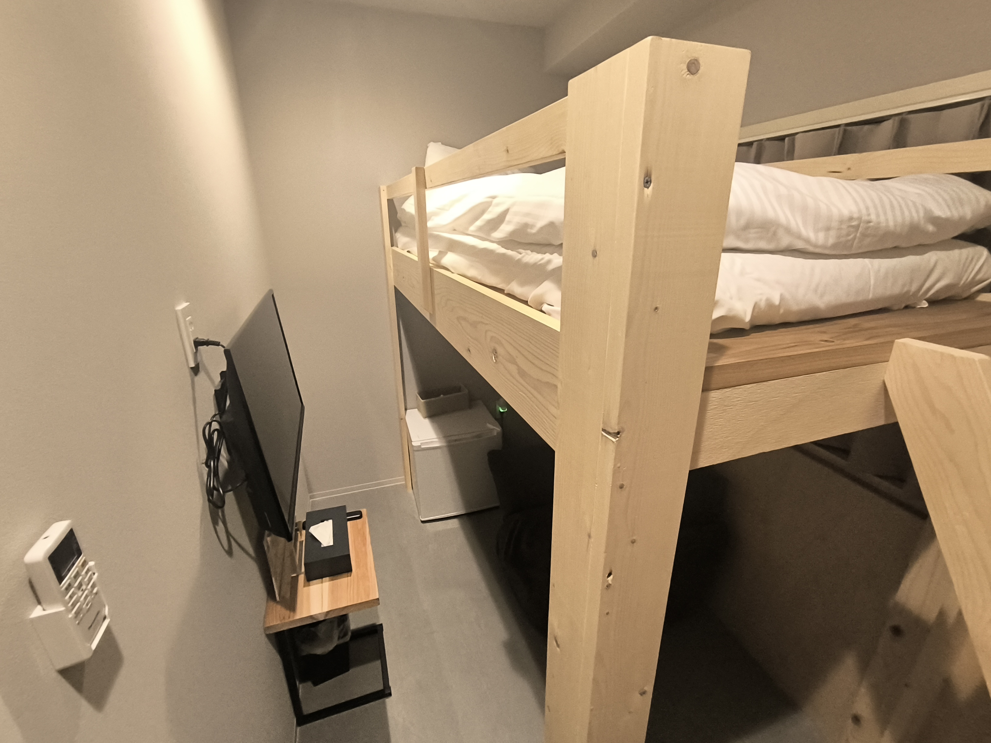 あいりん地区の宿。綺麗なのに一泊2000円程度