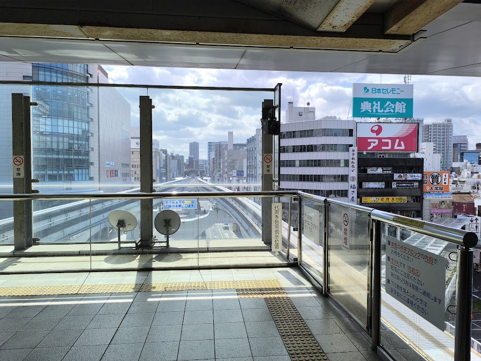 北九州モノレールの小倉駅